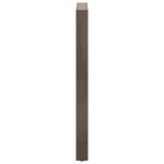 vidaXL Picioare de masă de bar, oțel natural, 2 buc., 60 x (100-101) cm, oțel