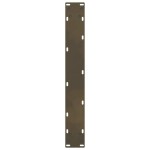 vidaXL Picioare de masă de bar, oțel natural, 2 buc., 60 x (110-111) cm, oțel