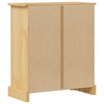 vidaXL Dulap de baie „Corona”, 70x33x80 cm, lemn masiv de pin vidaXL Dulap de baie „Corona”, 70x33x80 cm, lemn masiv de pin