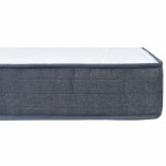 vidaXL Saltea cu arcuri, 190x90x20 cm moale mediu, material textil vidaXL Saltea cu arcuri, 190x90x20 cm moale mediu, material textil