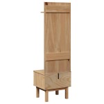 vidaXL Unitate de hol „OTTA”, 50x40x160 cm, lemn masiv de pin vidaXL Unitate de hol „OTTA”, 50x40x160 cm, lemn masiv de pin
