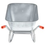 vidaXL Roabă 90 L 150 kg Oțel galvanizat și plastic vidaXL Roabă 90 L 150 kg Oțel galvanizat și plastic