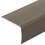 vidaXL Profile pentru marginea treptelor 30 pcs Maro 67 cm Aluminiu vidaXL Profile pentru marginea treptelor 30 pcs Maro 67 cm Aluminiu
