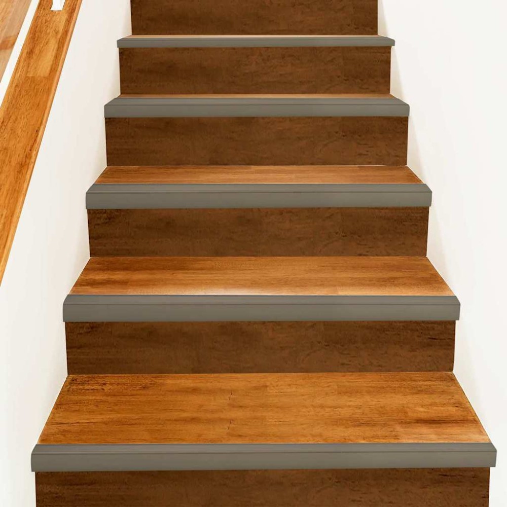 vidaXL Profile pentru marginea treptelor 10 pcs Șampanie 67 cm