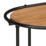vidaXL Dulap TV, 100x42x40 cm, lemn masiv de acacia