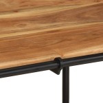 vidaXL Dulap TV, 100x42x40 cm, lemn masiv de acacia