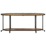 vidaXL Dulap TV, 100x42x40 cm, lemn masiv reciclat