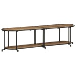 vidaXL Dulap TV, 160x42x40 cm, lemn masiv mango brut vidaXL Dulap TV, 160x42x40 cm, lemn masiv mango brut