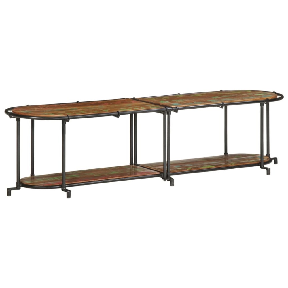 vidaXL Dulap TV, 160x42x40 cm, lemn masiv reciclat