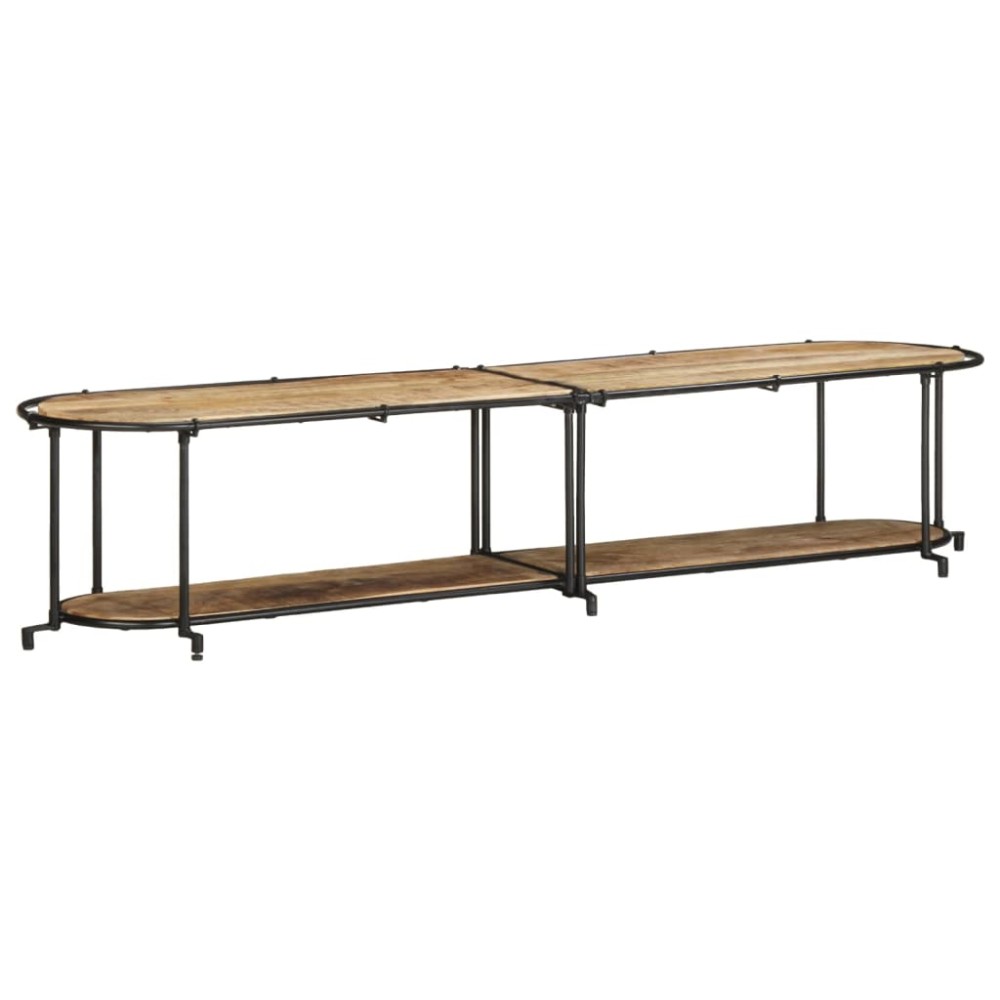 vidaXL Dulap TV, 200x42x40 cm, lemn masiv mango brut
