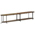vidaXL Dulap TV, 200x42x40 cm, lemn masiv recuperat