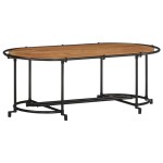 vidaXL Măsuță de cafea, 110x55x40 cm, lemn masiv acacia vidaXL Măsuță de cafea, 110x55x40 cm, lemn masiv acacia