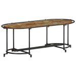 vidaXL Măsuță de cafea, 110x55x40 cm, lemn masiv recuperat vidaXL Măsuță de cafea, 110x55x40 cm, lemn masiv recuperat
