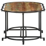 vidaXL Măsuță de cafea, 110x55x40 cm, lemn masiv recuperat vidaXL Măsuță de cafea, 110x55x40 cm, lemn masiv recuperat