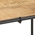 vidaXL Masă consolă, 110x42x76 cm, lemn masiv de mango brut vidaXL Masă consolă, 110x42x76 cm, lemn masiv de mango brut