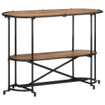 vidaXL Masă consolă, 110x42x76 cm, lemn masiv de acacia vidaXL Masă consolă, 110x42x76 cm, lemn masiv de acacia