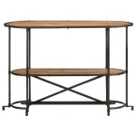 vidaXL Masă consolă, 110x42x76 cm, lemn masiv de acacia vidaXL Masă consolă, 110x42x76 cm, lemn masiv de acacia
