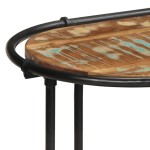 vidaXL Masă consolă, 110x42x76 cm, lemn masiv reciclat