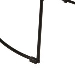 vidaXL Scaune de bar 2 buc Negru 49x43x79 cm Lemn masiv Mango