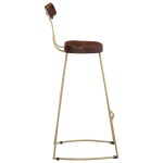 vidaXL Scaune de bar 2 buc 49x43x103 cm lemn masiv de mango vidaXL Scaune de bar 2 buc 49x43x103 cm lemn masiv de mango