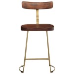 vidaXL Scaune de bar 2 buc 49x43x79 cm lemn masiv de mango