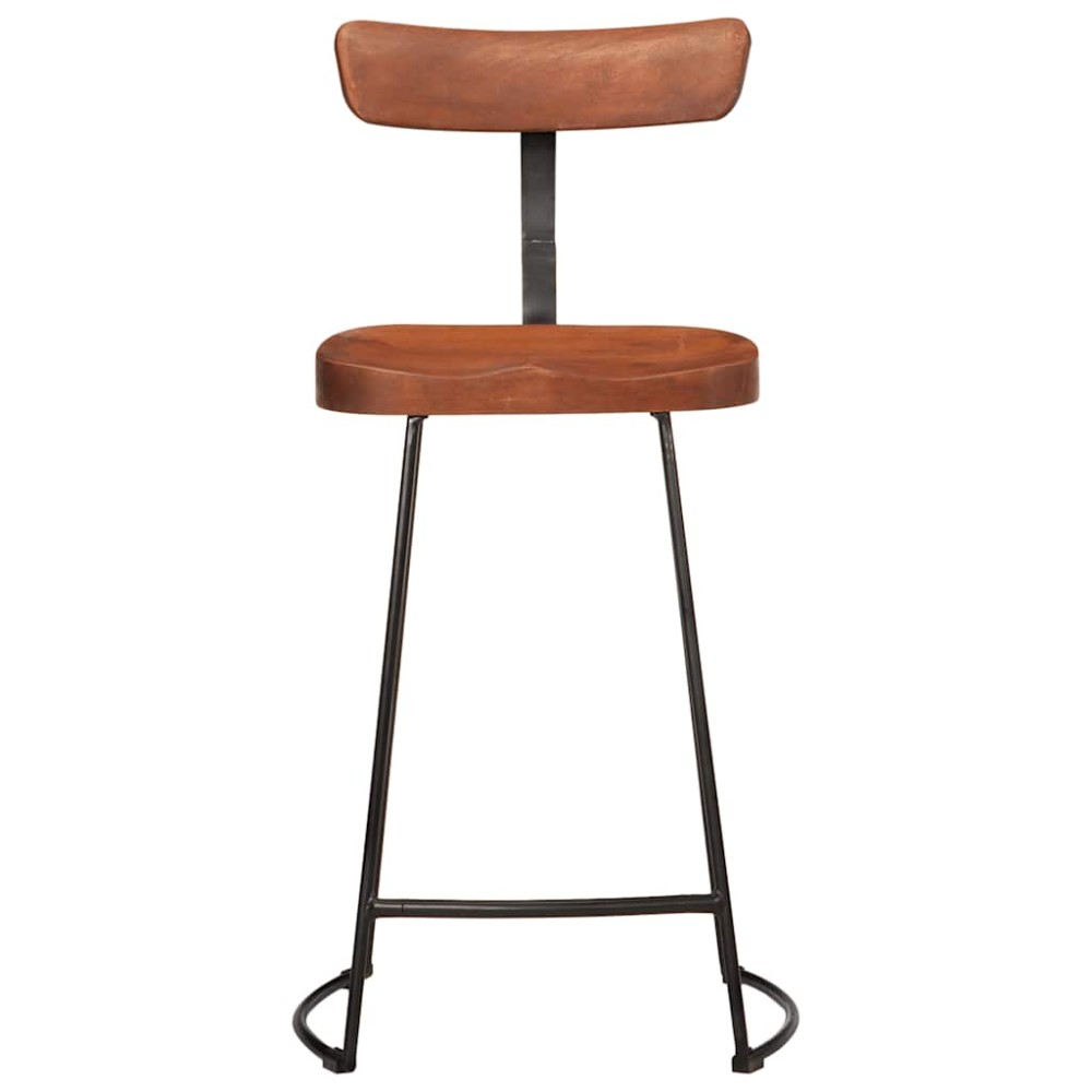 vidaXL Scaune de bar 2 buc 49x43x88 cm lemn masiv de mango