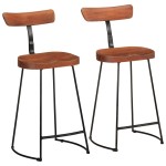 vidaXL Scaune de bar 2 buc 49x43x88 cm lemn masiv de mango vidaXL Scaune de bar 2 buc 49x43x88 cm lemn masiv de mango