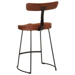 vidaXL Scaune de bar 2 buc 49x43x79 cm lemn masiv de mango