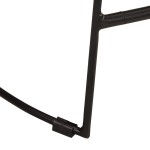 vidaXL Scaune de bar 2 buc Negru 45x40x78 cm lemn masiv de mango vidaXL Scaune de bar 2 buc Negru 45x40x78 cm lemn masiv de mango