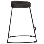 vidaXL Scaune de bar 2 buc Negru 46x38x52 cm lemn masiv de mango vidaXL Scaune de bar 2 buc Negru 46x38x52 cm lemn masiv de mango