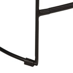 vidaXL Scaune de bar 2 buc Negru 46x38x52 cm lemn masiv de mango vidaXL Scaune de bar 2 buc Negru 46x38x52 cm lemn masiv de mango