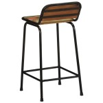 vidaXL Scaune de bar 2 buc 46x35,5x80 cm lemn masiv recuperat vidaXL Scaune de bar 2 buc 46x35,5x80 cm lemn masiv recuperat