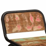 vidaXL Scaune de bar 4 buc 46x35,5x80 cm lemn masiv recuperat vidaXL Scaune de bar 4 buc 46x35,5x80 cm lemn masiv recuperat