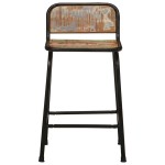 vidaXL Scaune de bar 2 buc 46x35,5x70 cm lemn masiv recuperat vidaXL Scaune de bar 2 buc 46x35,5x70 cm lemn masiv recuperat