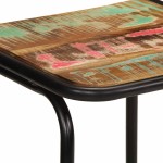 vidaXL Scaune de bar 4 buc 46x35,5x70 cm lemn masiv recuperat vidaXL Scaune de bar 4 buc 46x35,5x70 cm lemn masiv recuperat