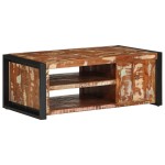 vidaXL Masuta de cafea multicolora 90x50x36 cm lemn masiv recuperat