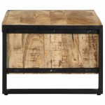 vidaXL Măsuță de cafea, 90x50x36 cm, lemn masiv de mango brut vidaXL Măsuță de cafea, 90x50x36 cm, lemn masiv de mango brut