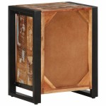 vidaXL Noptiera multicolor 40x30x51 cm lemn masiv recuperat