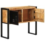vidaXL Consolă 90x35x75 cm din lemn masiv de mango vidaXL Consolă 90x35x75 cm din lemn masiv de mango