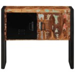 vidaXL Consolă multicolor 90x35x75 cm lemn masiv recuperat vidaXL Consolă multicolor 90x35x75 cm lemn masiv recuperat