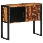 vidaXL Consolă multicolor 90x35x75 cm lemn masiv recuperat vidaXL Consolă multicolor 90x35x75 cm lemn masiv recuperat