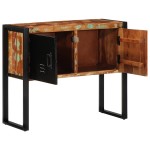 vidaXL Consolă multicolor 90x35x75 cm lemn masiv recuperat vidaXL Consolă multicolor 90x35x75 cm lemn masiv recuperat