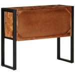 vidaXL Consolă multicolor 90x35x75 cm lemn masiv recuperat vidaXL Consolă multicolor 90x35x75 cm lemn masiv recuperat