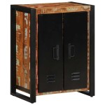 vidaXL Bufetă multicolor 55x35x70 cm lemn masiv recuperat