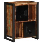 vidaXL Bufetă multicolor 55x35x70 cm lemn masiv recuperat