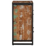 vidaXL Bufetă multicolor 55x35x70 cm lemn masiv recuperat