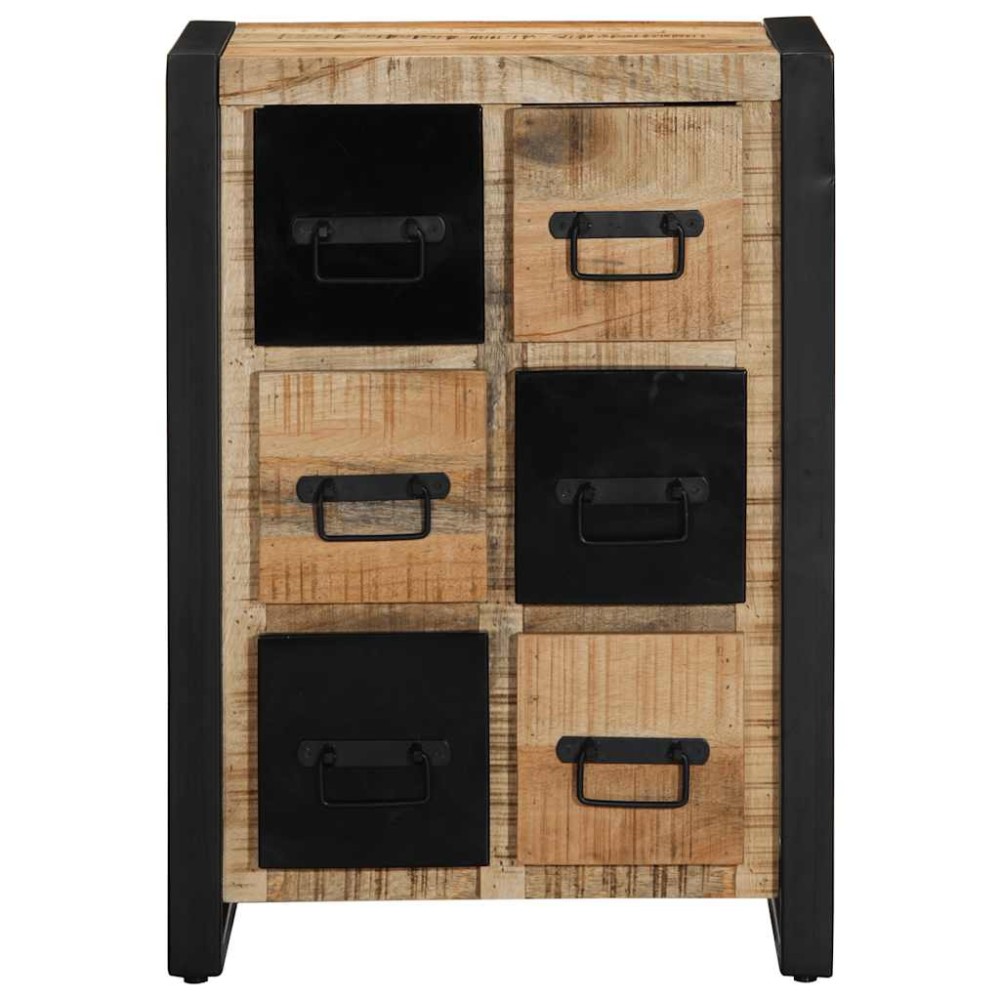 vidaXL Bufetă 50x35x70 cm lemn masiv de mango