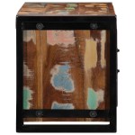 vidaXL Dulap TV 80x30x35 cm lemn masiv recuperat