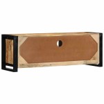 vidaXL Dulap TV 100x30x35 cm lemn masiv de mango