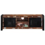vidaXL Dulap TV 100x30x35 cm lemn masiv recuperat